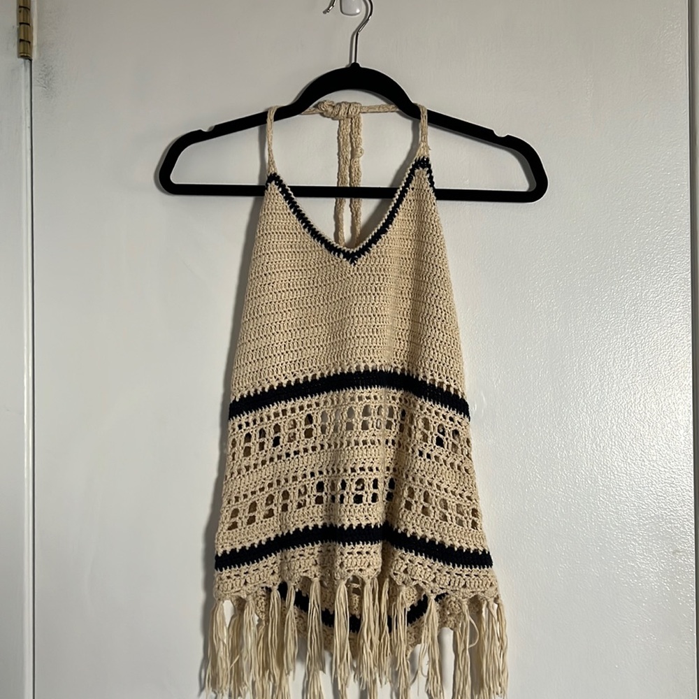 Paper Crane- Bohemian Halter Top